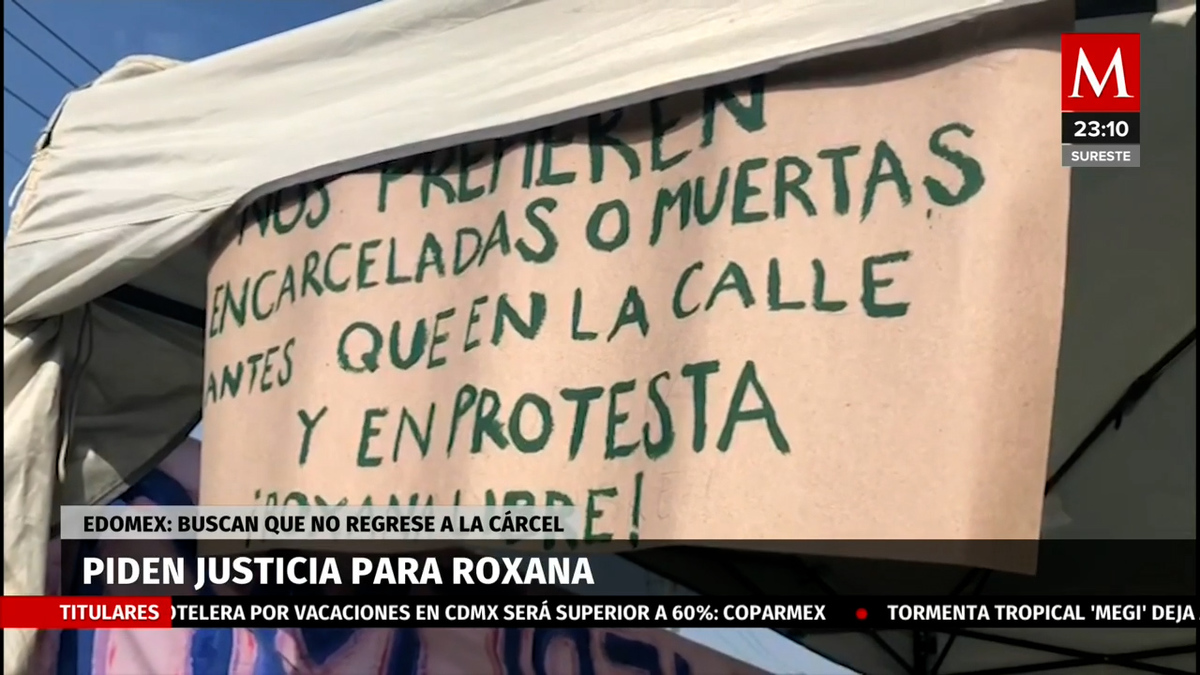 Roxana afirma que volvería a penal Neza-Bordo si ley se lo pide