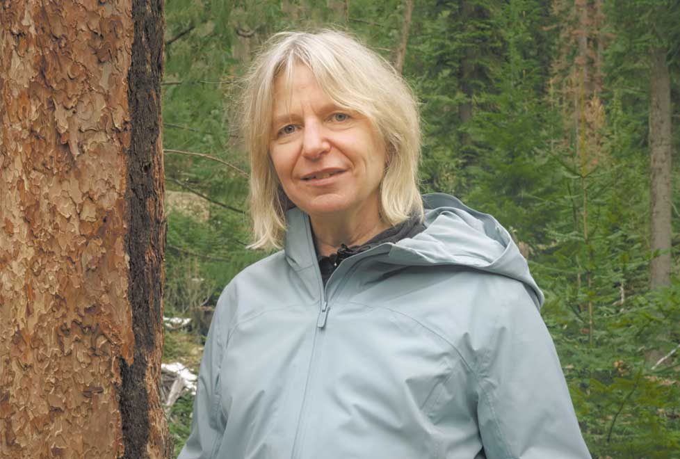 Suzanne Simard, profesora de Ciencias Forestales y de Conservación de la Universidad de Columbia Británica.