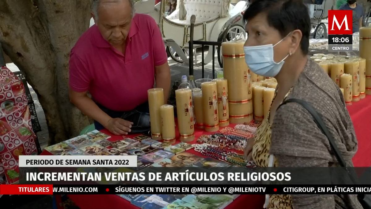 Aumenta la venta de árticulos religiosos