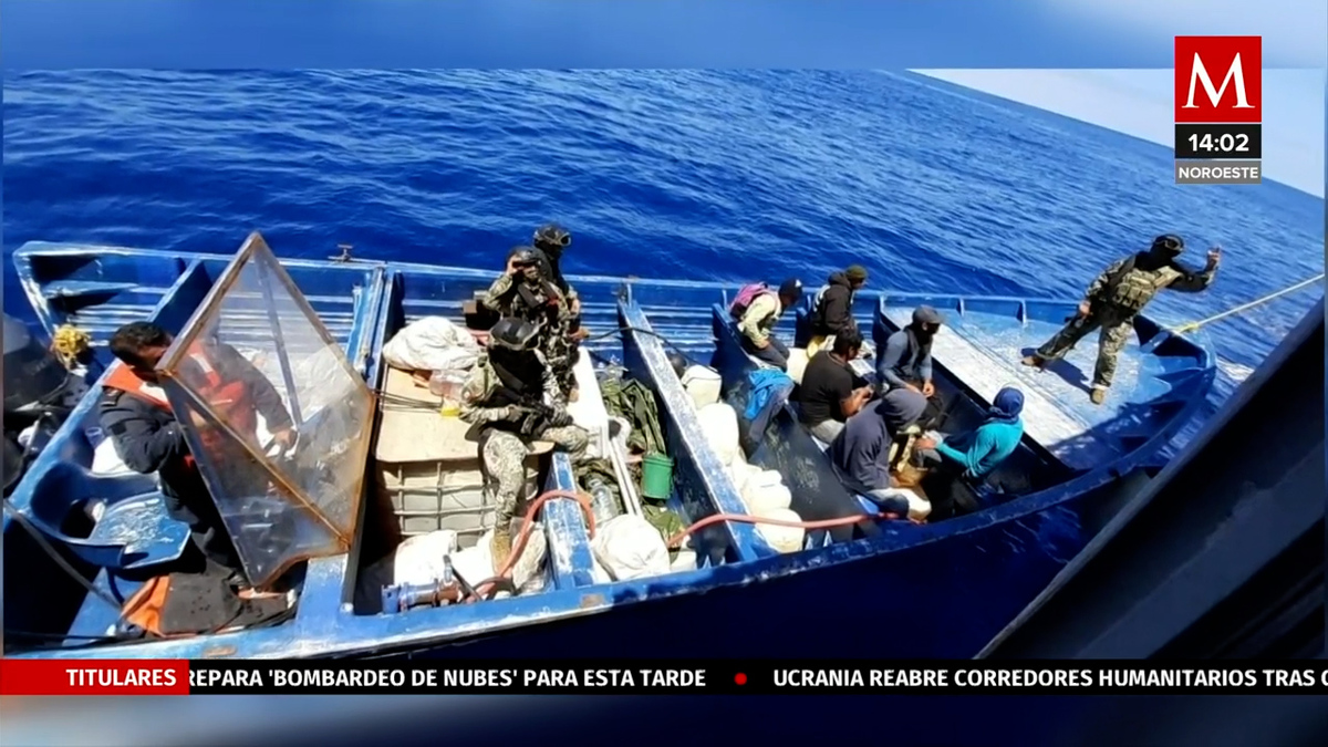 Decomisan cargamento de droga en costas de Colima y Jalisco