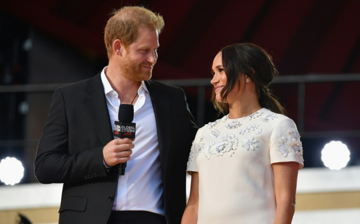 Harry y Meghan Markle. (AFP)