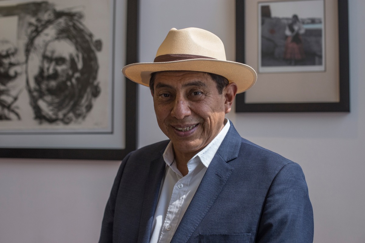 Salomón Jara aseguró que buscará completar obras necesarias para las comunidad en Oaxaca. (Jesús Quintanar)