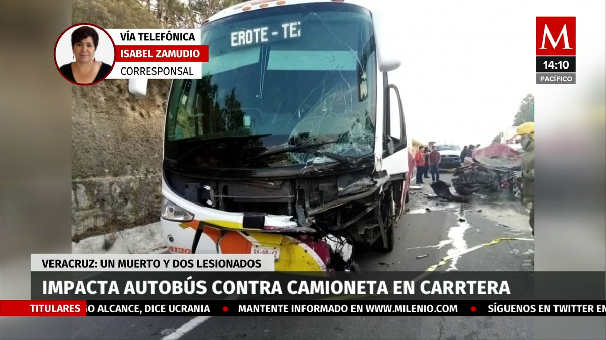 Choque en carretera Veracruz-Puebla deja un muerto y dos lesionados