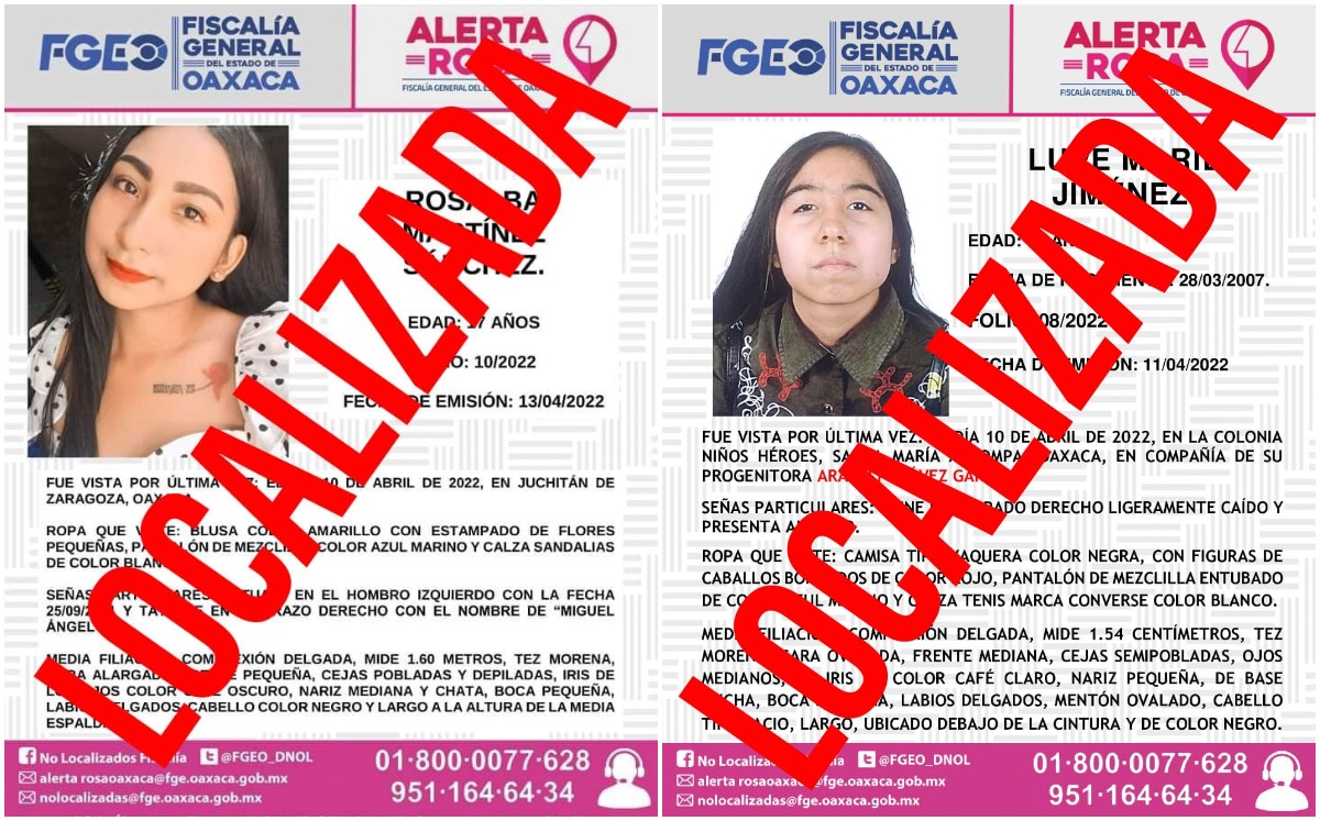 El fiscal detalló que las tres personas fueron ubicados y entregados a sus familiares. | Especiales