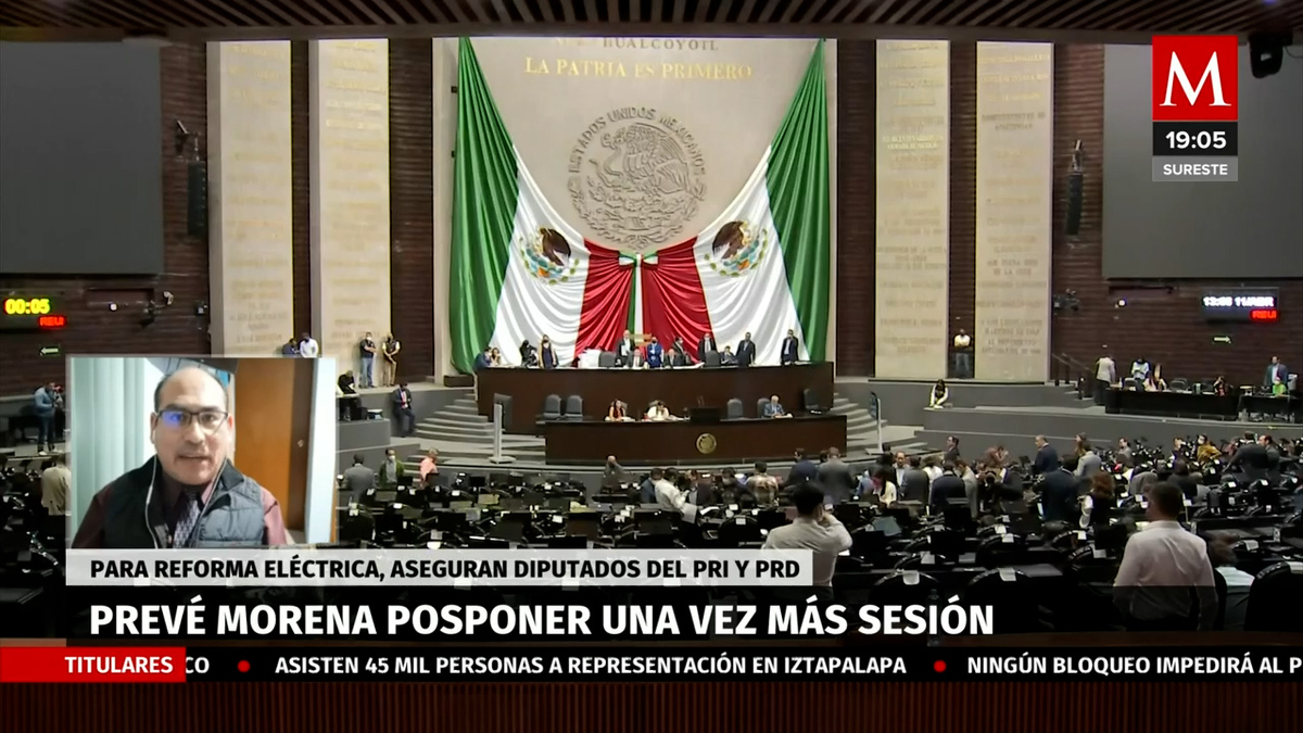 Morena prevé posponer una vez más sesión para reforma eléctrica