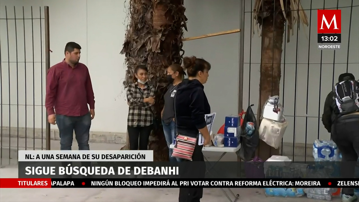 Se cumple una semana de la desaparición de la joven Debanhi