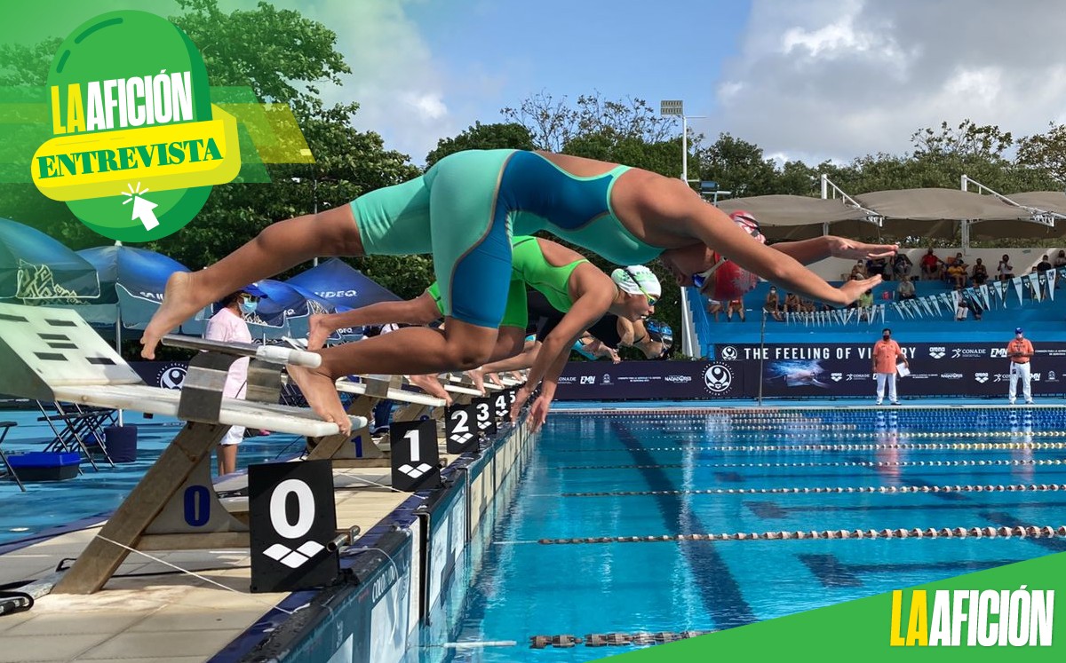 Selectivo Único de Cancún cumplió con su objetivo, señala Javier Díaz (Twitter @FemexNatacion)