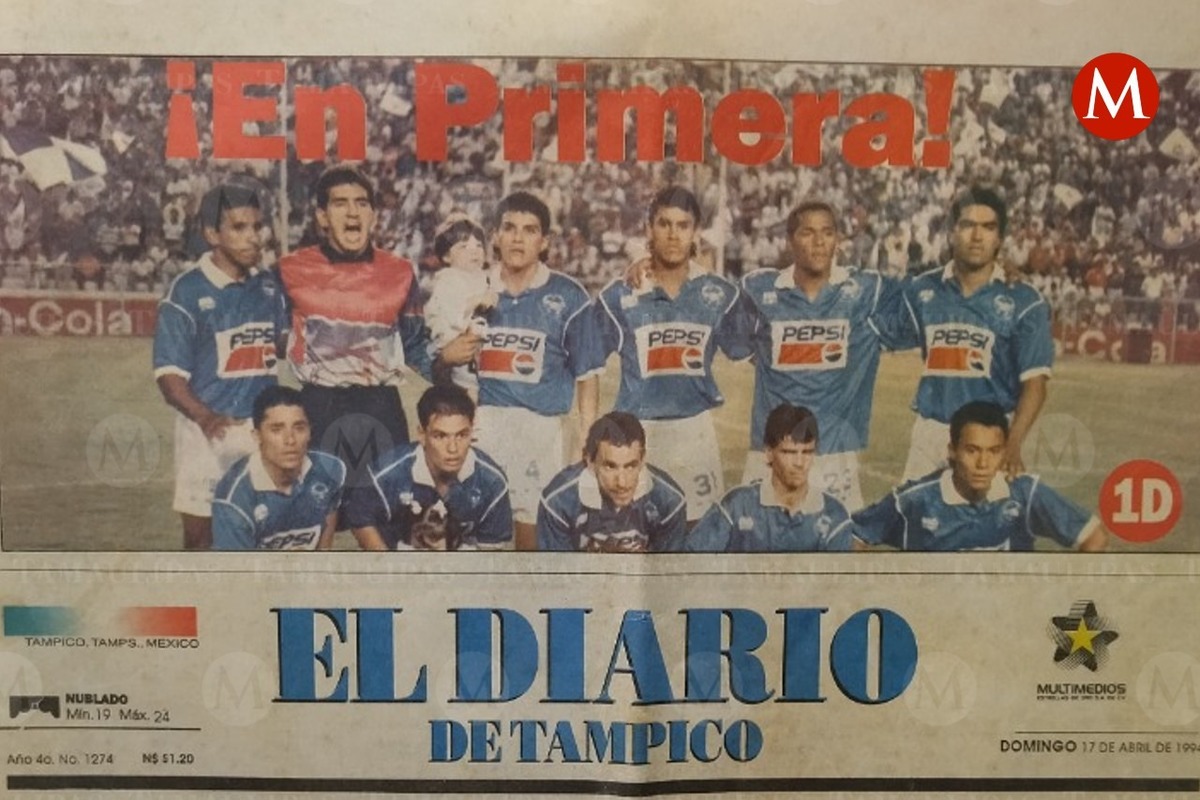 Tampico-Madero logró en 1994 el ascenso a la Primera División. | Foto: Archivo MILENIO Tamaulipas