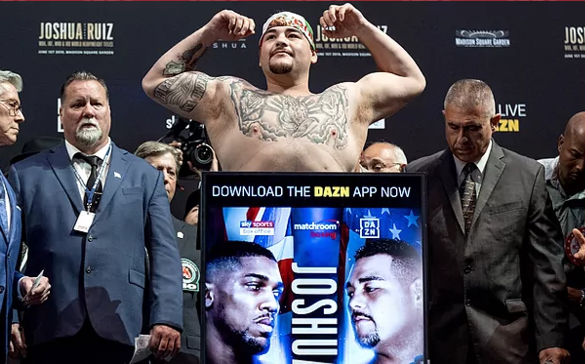 Andy Ruiz Jr. cambiaría de rival y pelearía contra Luis Ortiz (AP)