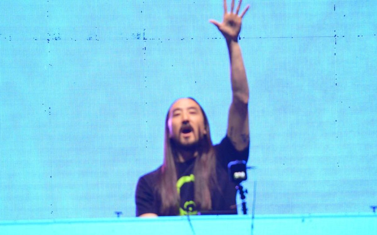 Steve Aoki ofreció un show (Foto:  Liberto Ureña).