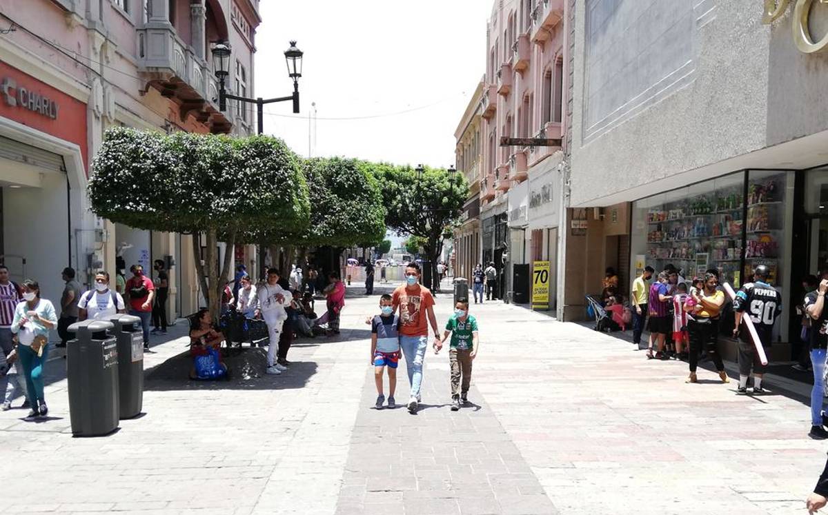 Zona centro de León.-