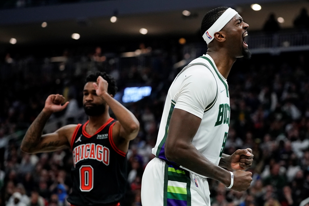 Bucks de Milwaukee derrotan a Bulls de Chicago en primero de la serie (AP)