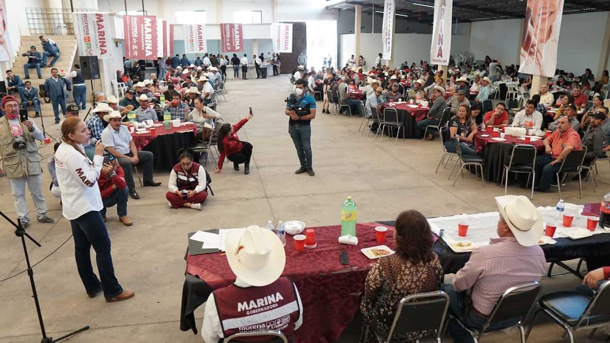 Marina Vitela, aspirante a la gubernatura del estado de Durango. (Especial)
