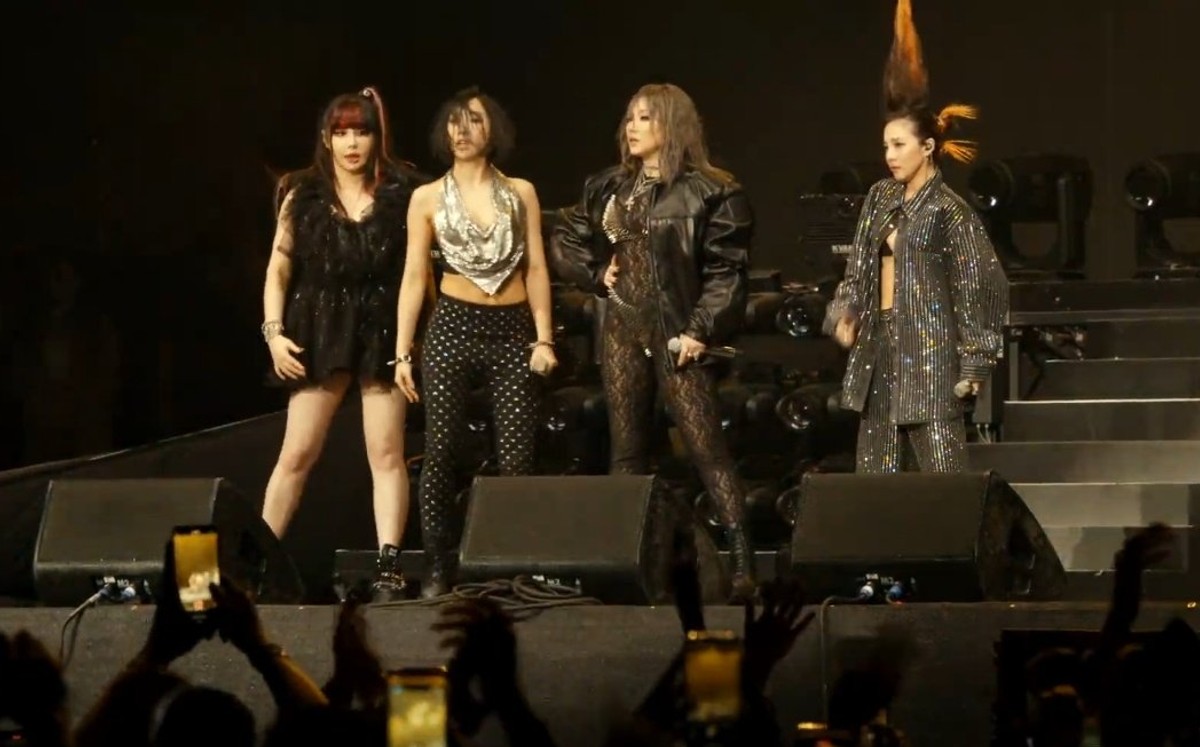 El regreso de 2NE1 en Coachella a 6 años de su separación (Captura).
