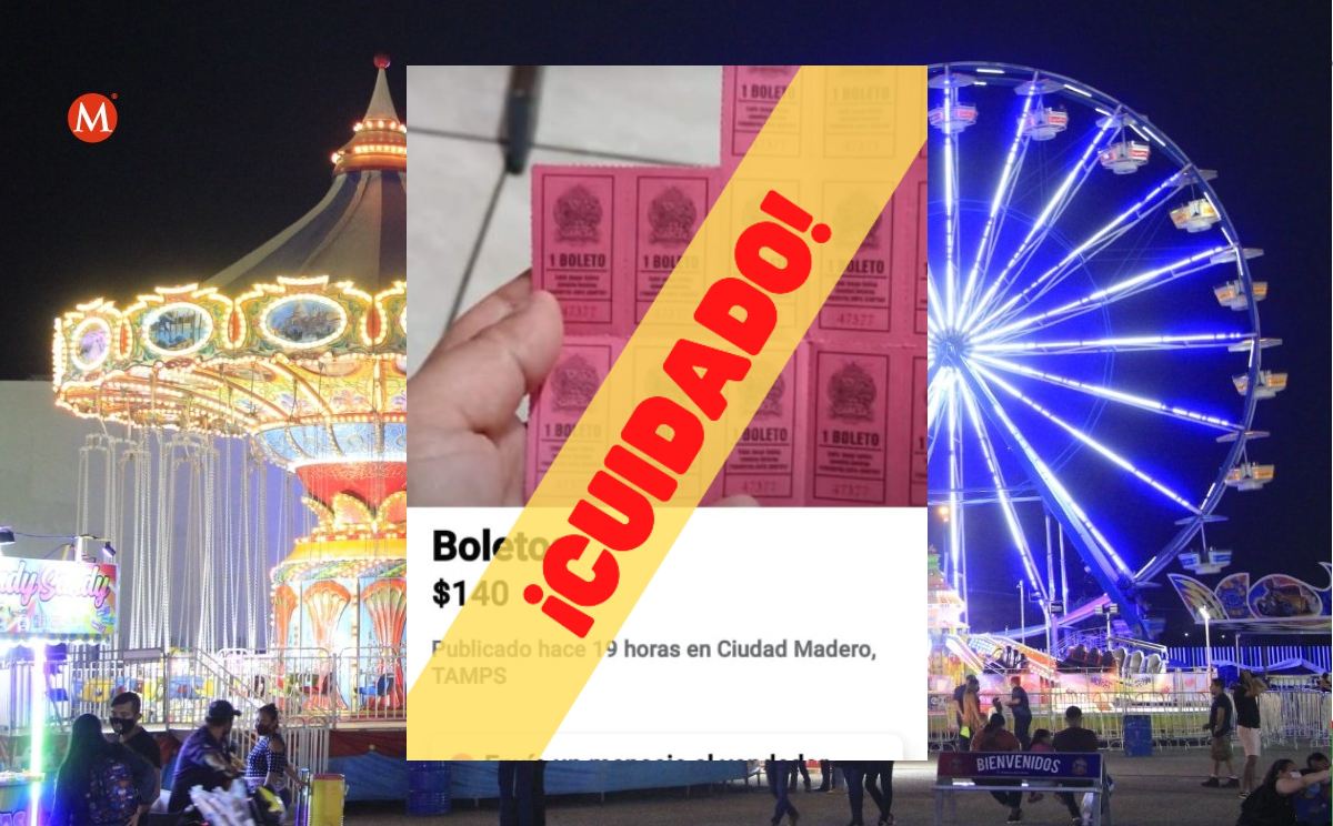 Alertan por venta de boletos falsos para la Feria de Tampico en redes sociales