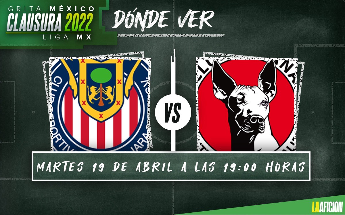 Chivas vs Xolos: Horario y dónde ver EN VIVO la jornada 15 de la Liga MX