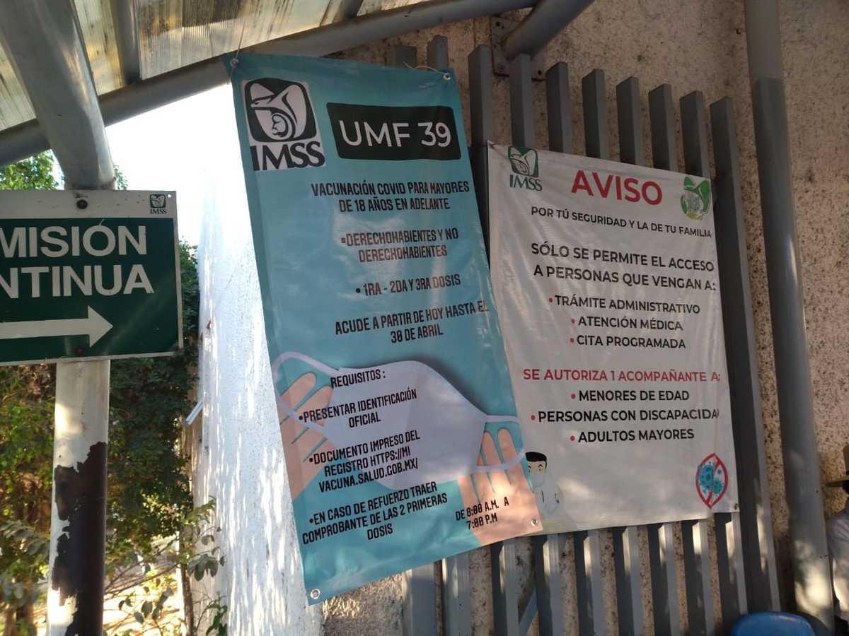 IMSS  abre vacunación contra covid-19 en unidades de Medicina Familiar (Rosario Álvarez)