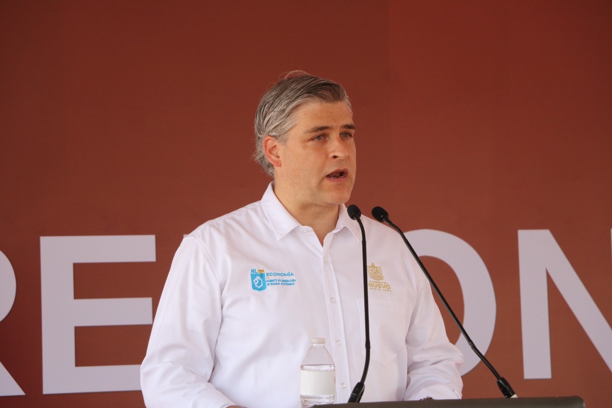 Iván Rivas, titular de la Secretaría de Economía de Nuevo León. Foto: Leonel Rocha