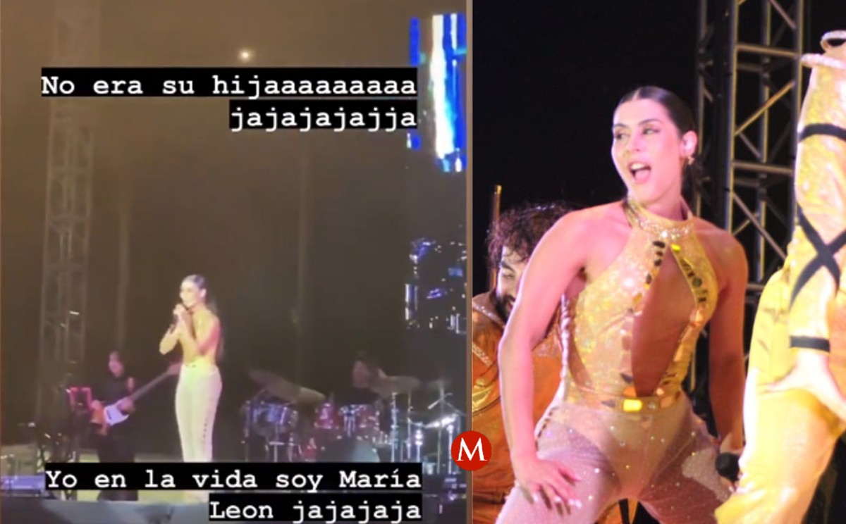¿A no es tu papá? María León 'balconea' a pareja durante Feria de Tampico