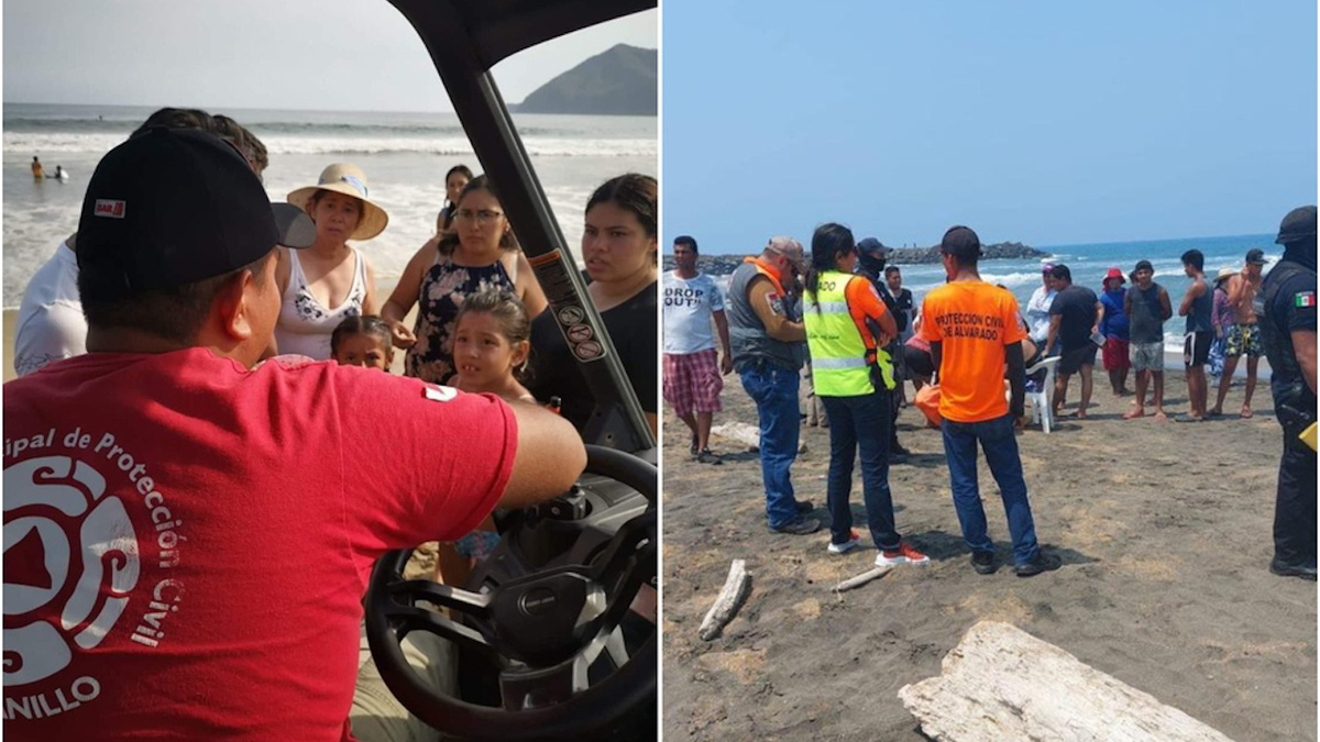 Semana Santa deja 14 personas ahogadas en Manzanillo y Veracruz