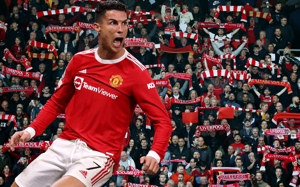 Cristiano Ronaldo recibirá un detalle de la afición del Liverpool (Reuters)