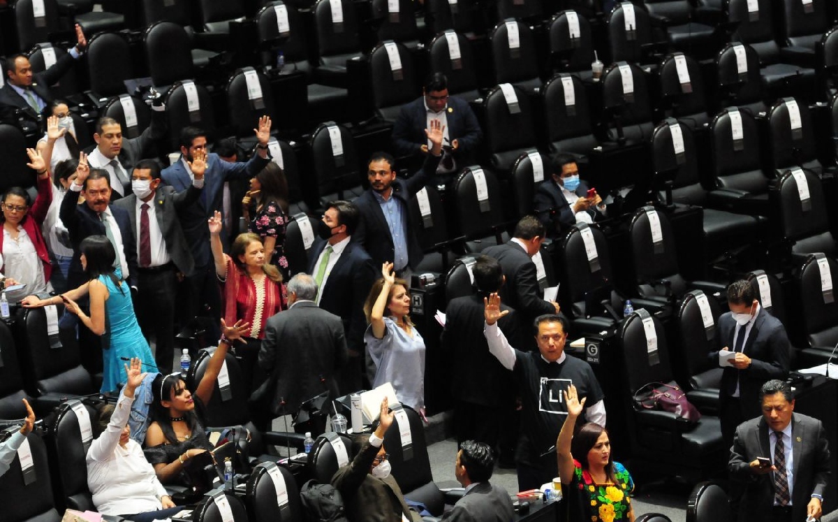 Los diputados de oposición acusaron que han sido intimidados por su decisión. | Cuartoscuro