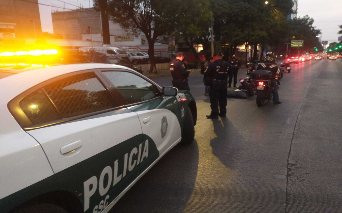 Elementos de la policía del sector Nápoles acordonaron la zona | Carlos Tejeda