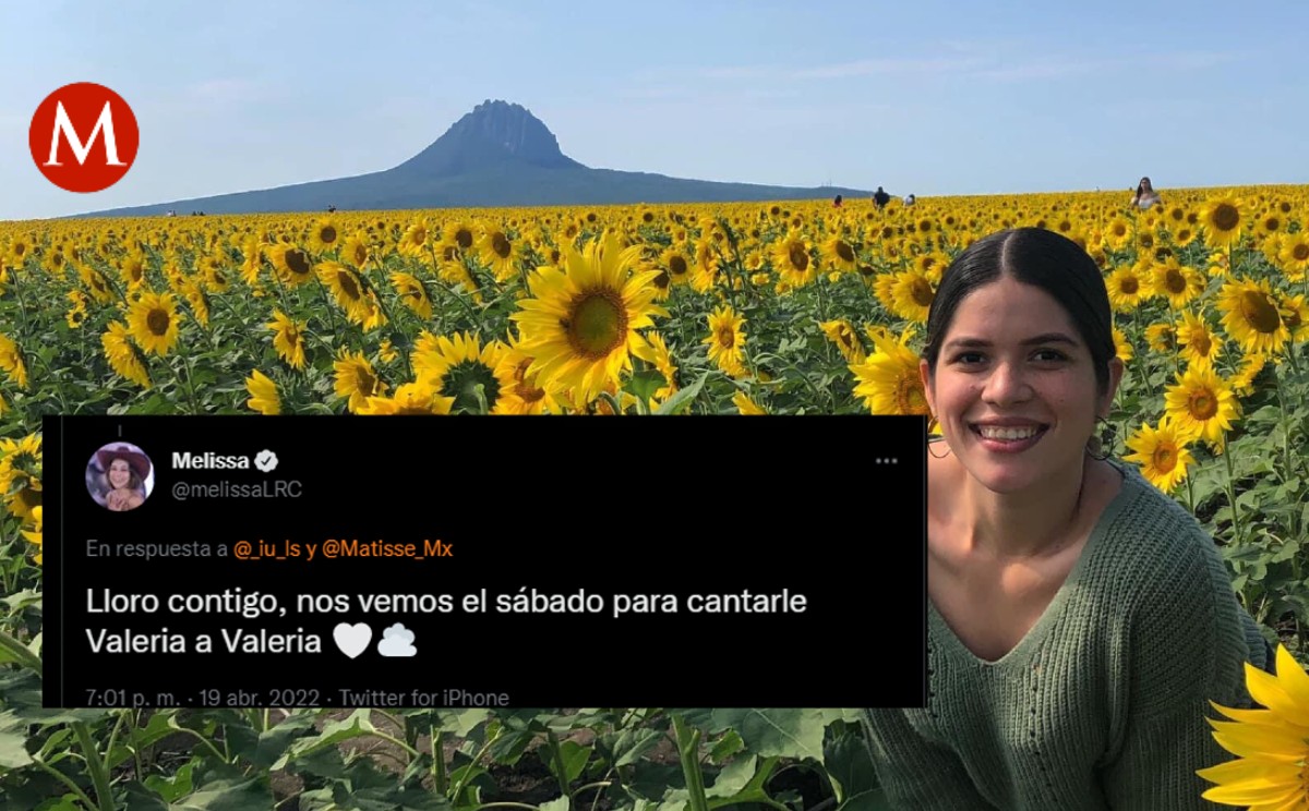 Matisse responde a fan: cantaremos Valeria a Valeria el sábado