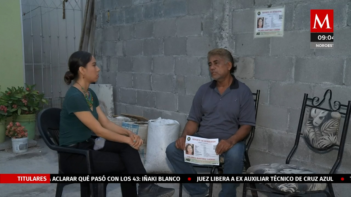 Padre busca a su hija desaparecida; caso de Yolanda Martínez