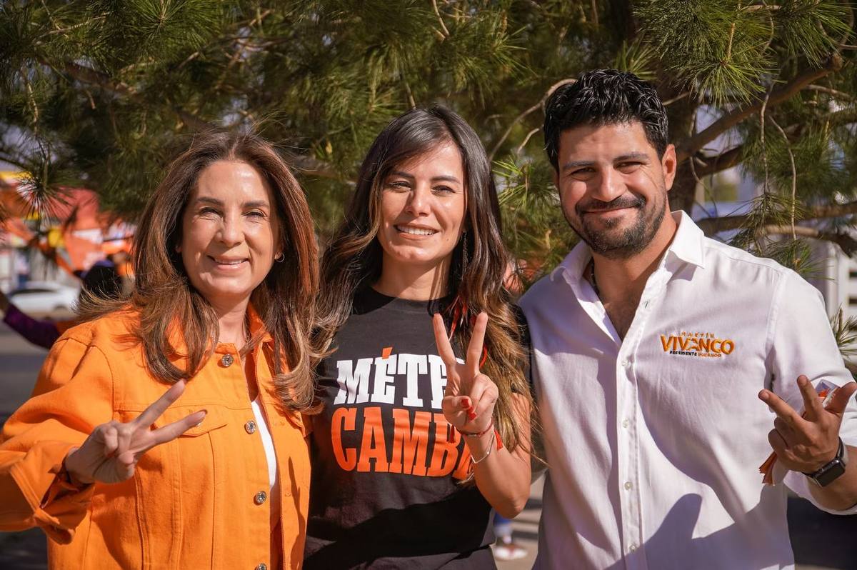 La senadora Verónica Delgadillo visitó Durango. | Especial