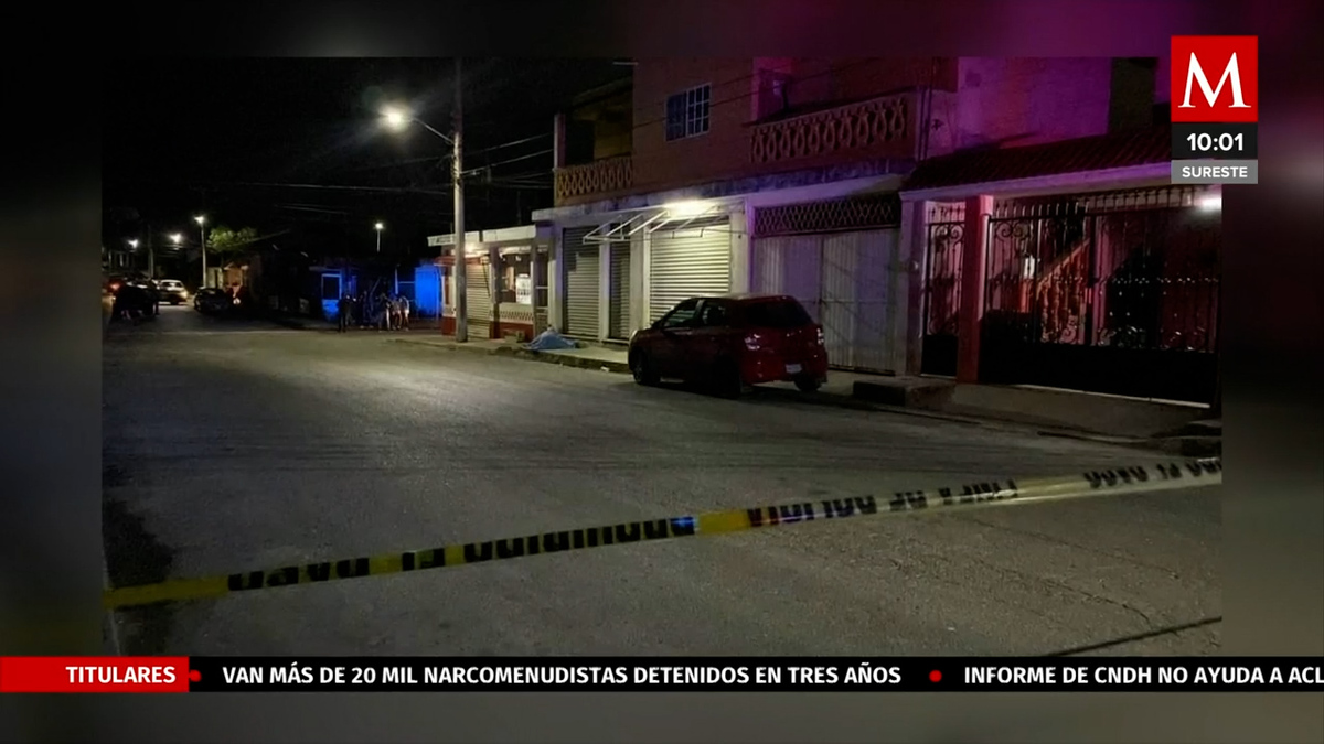 Un hombre fue asesinado a balazos en Cancún; aún no hay detenidos