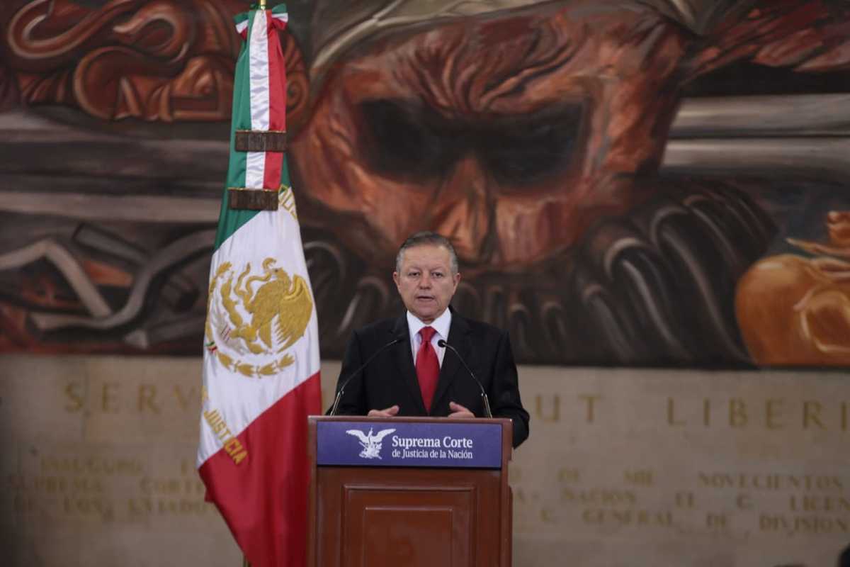 Arturo Zaldívar, presidente de la SCJN. (Jesús Quintanar)