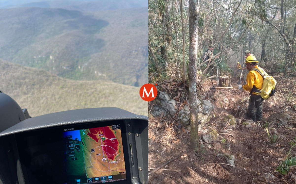 Aún el radar detecta zonas activas. (Conafor)