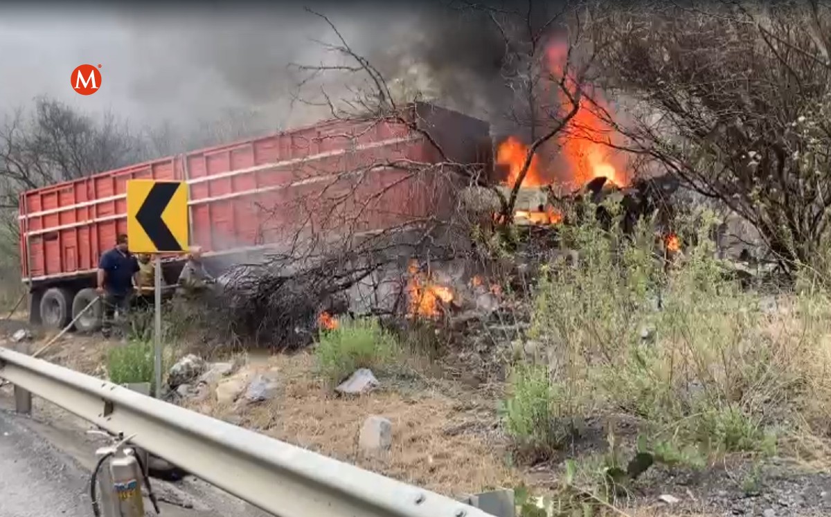 Choque carretera Rumbo Nuevo deja cuatro muertos hoy 20 abril 2022. (Gerardo Cardona)