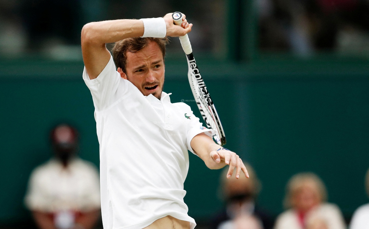 Daniil Medvedev no podrá competir en Wimbledon tras exclusión a tenistas rusos (Reuters)