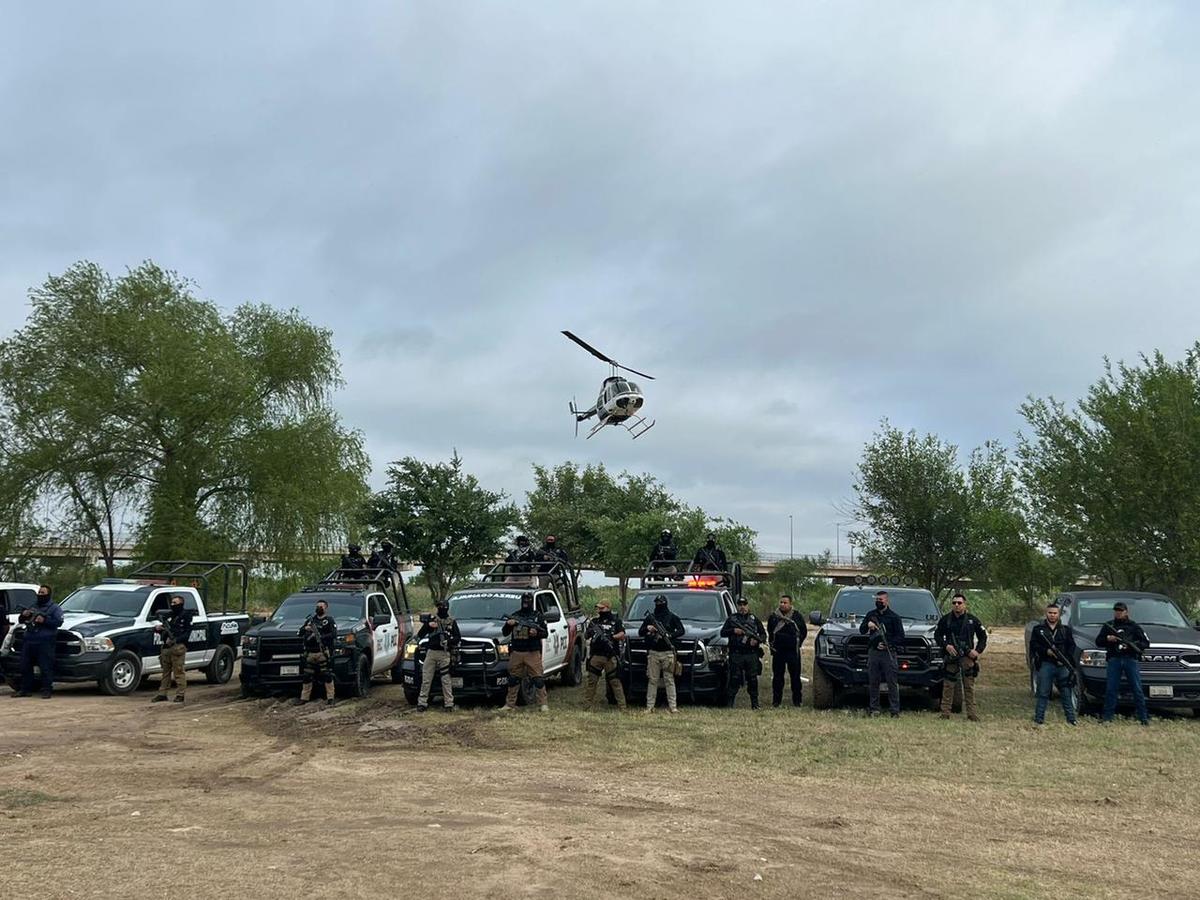 Fueron desplegados en toda la frontera de los municipios de Ciudad Acuña y Piedras Negras colindante con Eagle Pass y Del Río Texas. | Especial