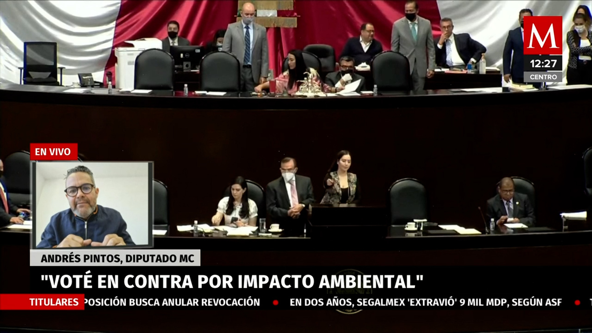 Diputado Andrés Pintos sale del PVEM y se suma a MC
