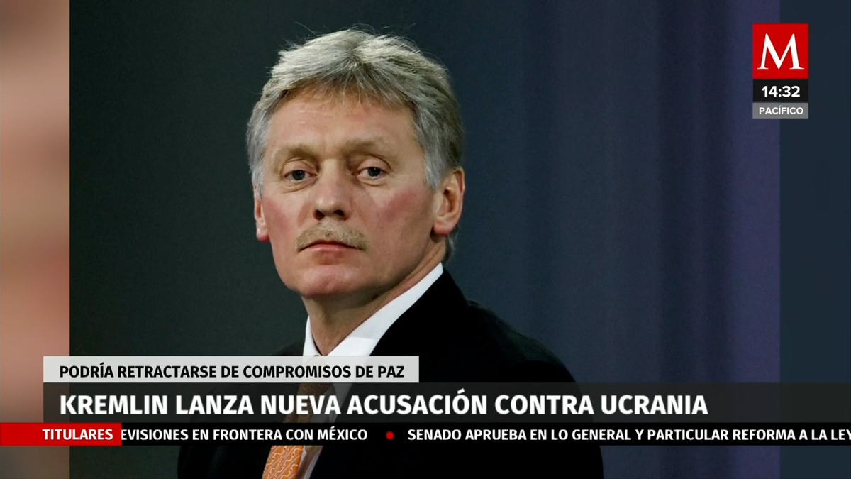 El Kremlin lanza acusaciones en contra de Ucrania