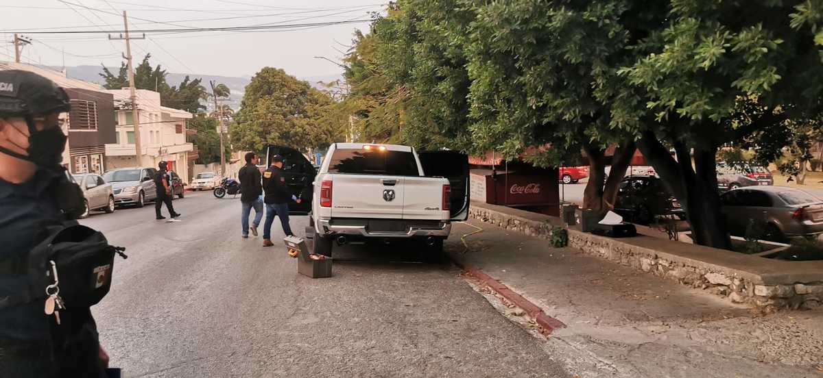 Elementos periciales realizan la investigaciones correspondientes. (Abraham Jiménez)