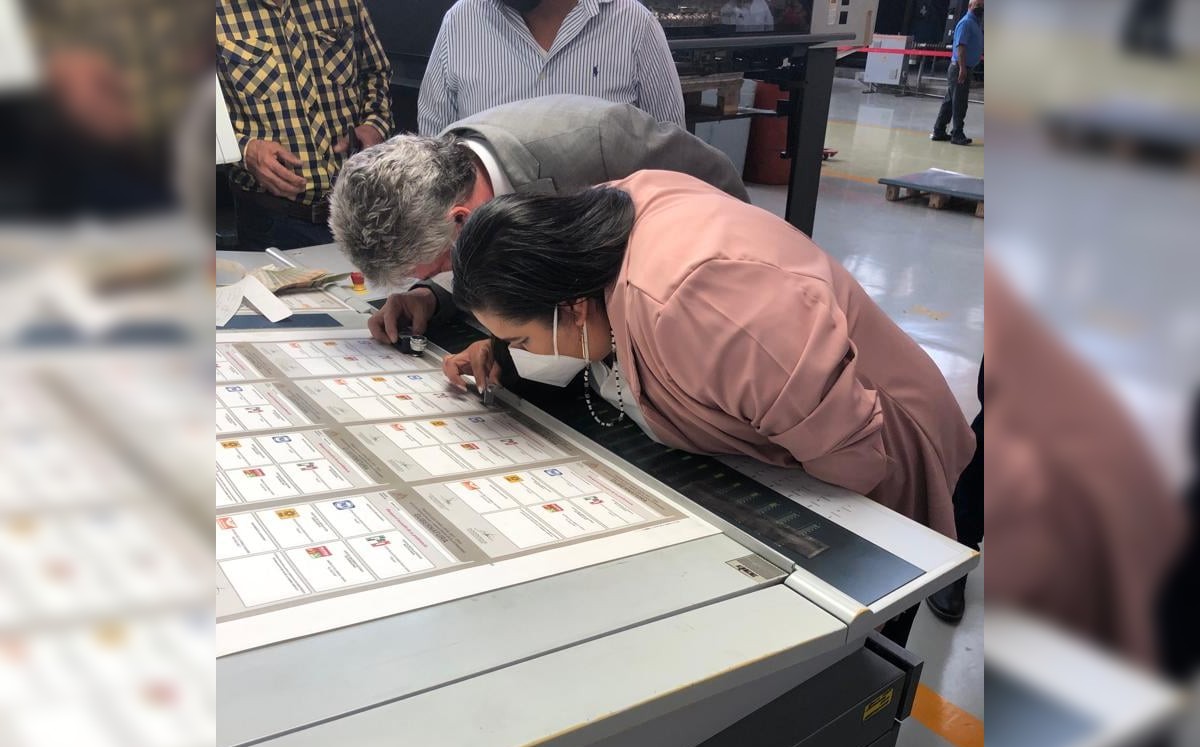 Empieza producción de boletas para elección de gobernador Tamaulipas. (Ietam)