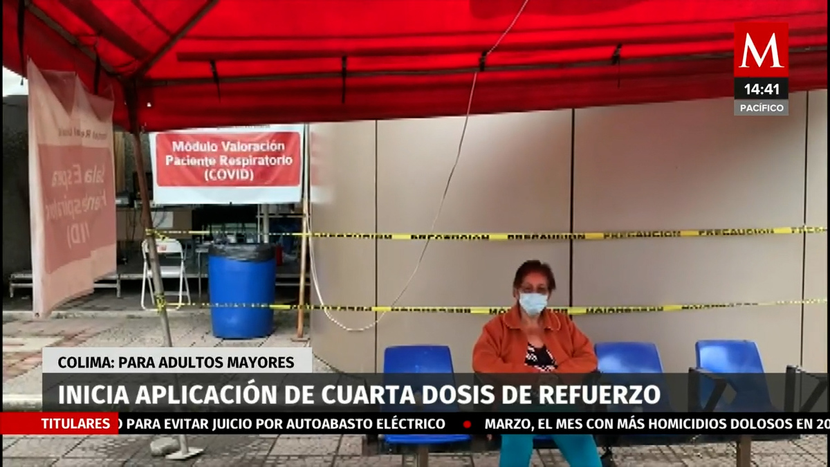 Inician aplicación de cuarta dosis en Colima