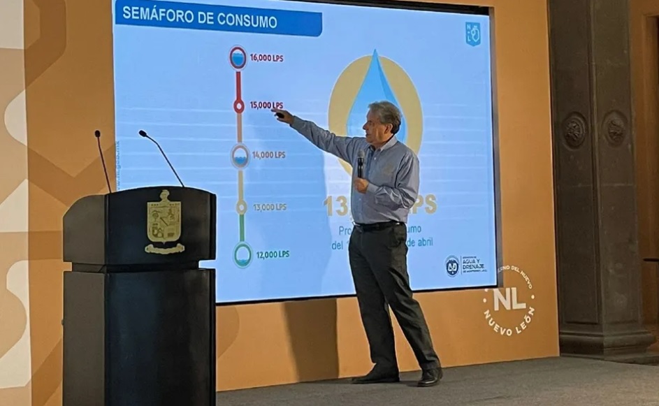 Juan Ignacio Barragán, director de Agua y Drenaje de Monterrey. Foto: Víctor González.