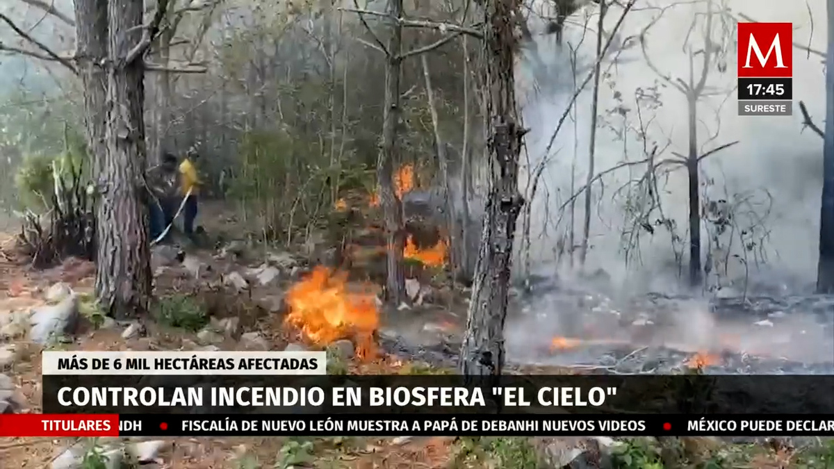 Lluvias logran controlar incendio en "El Cielo" al 90%