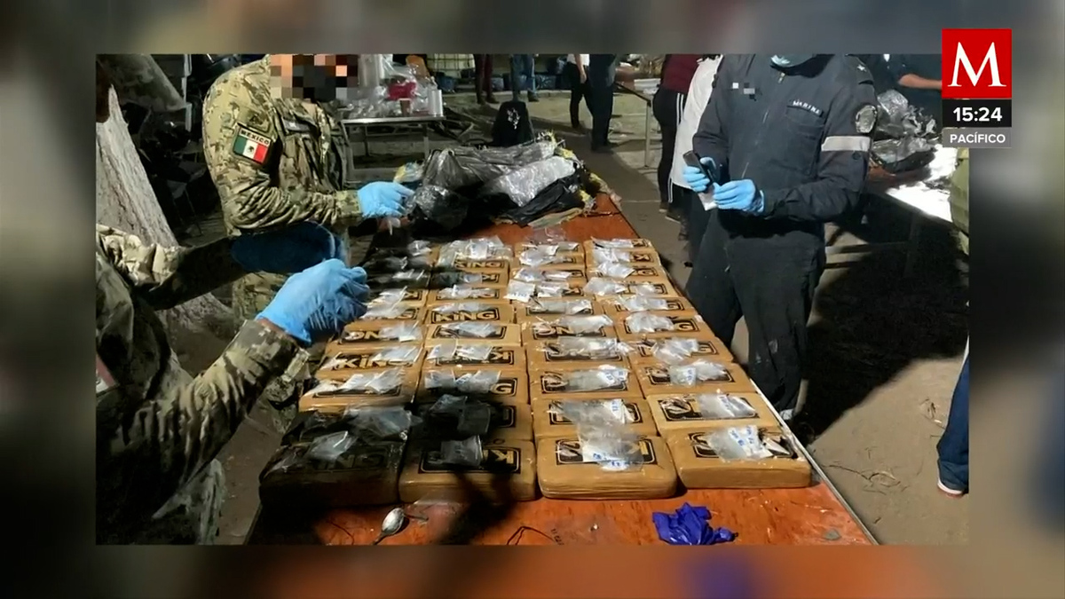 Marina asegura 1.7 toneladas de cocaína en Manzanillo