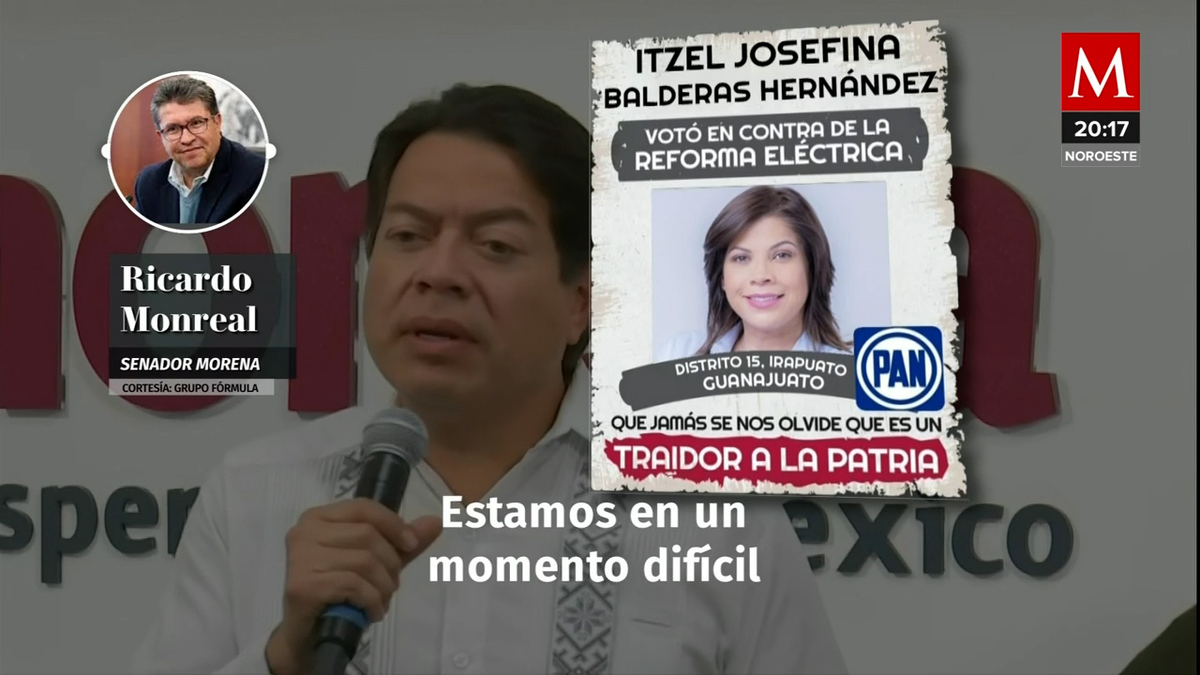 Monreal llama a la reconciliación entre partidos por reforma eléctrica