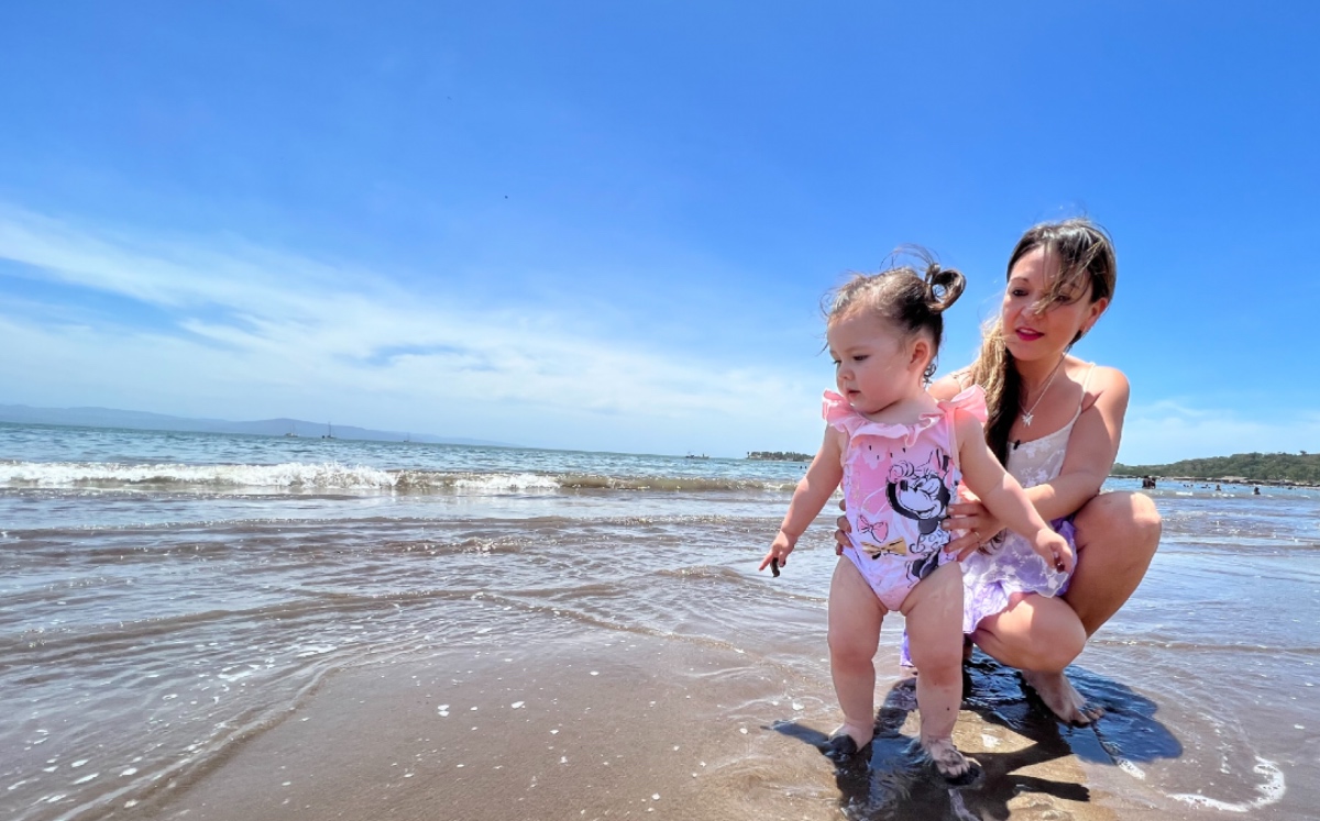 Silvia y Cristina huyeron de Ucrania. (Jannet López Ponce)