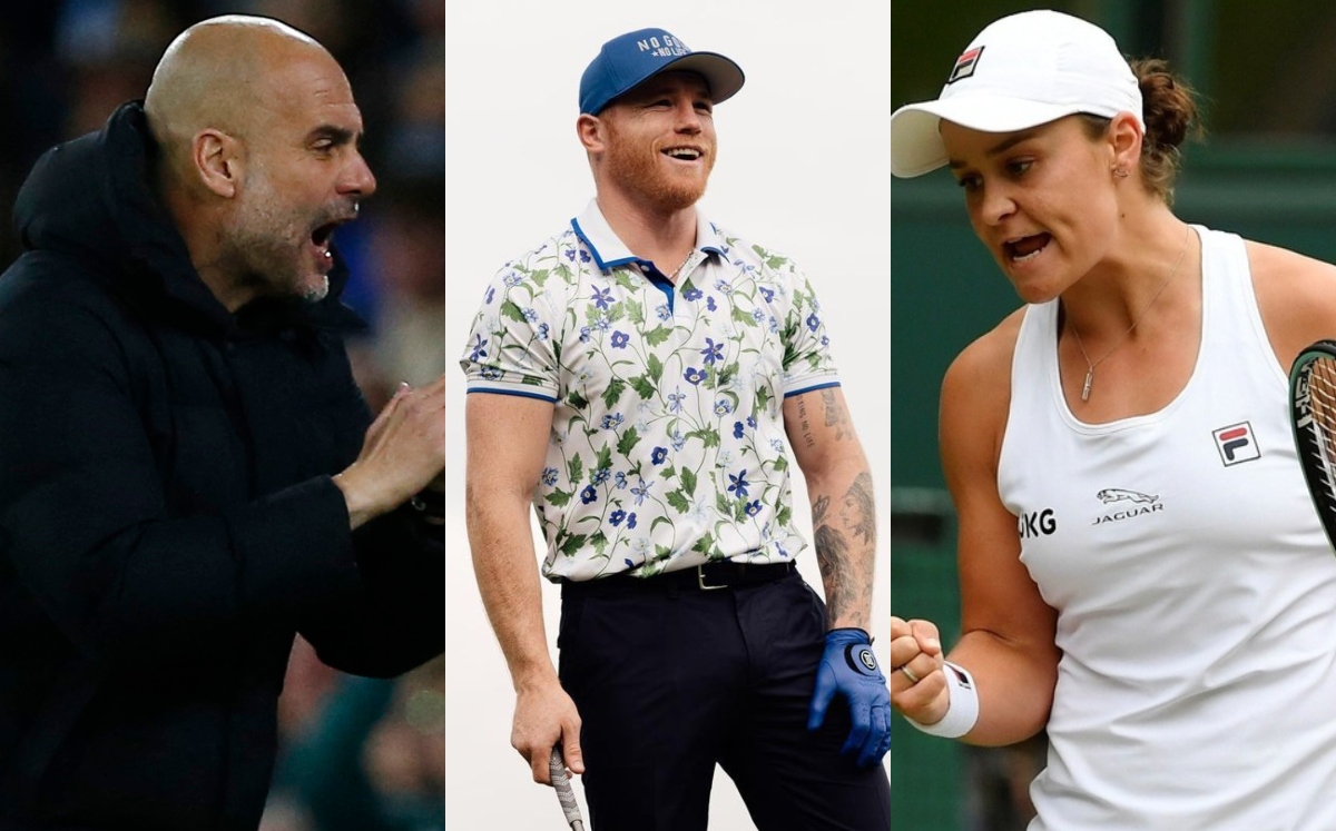 Canelo Álvarez jugará Icons Series de golf junto a Barty y Guardiola (Instagram/Reuters)