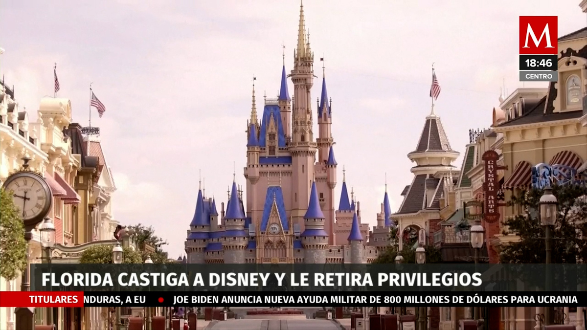 Florida le retira privilegios a Disney