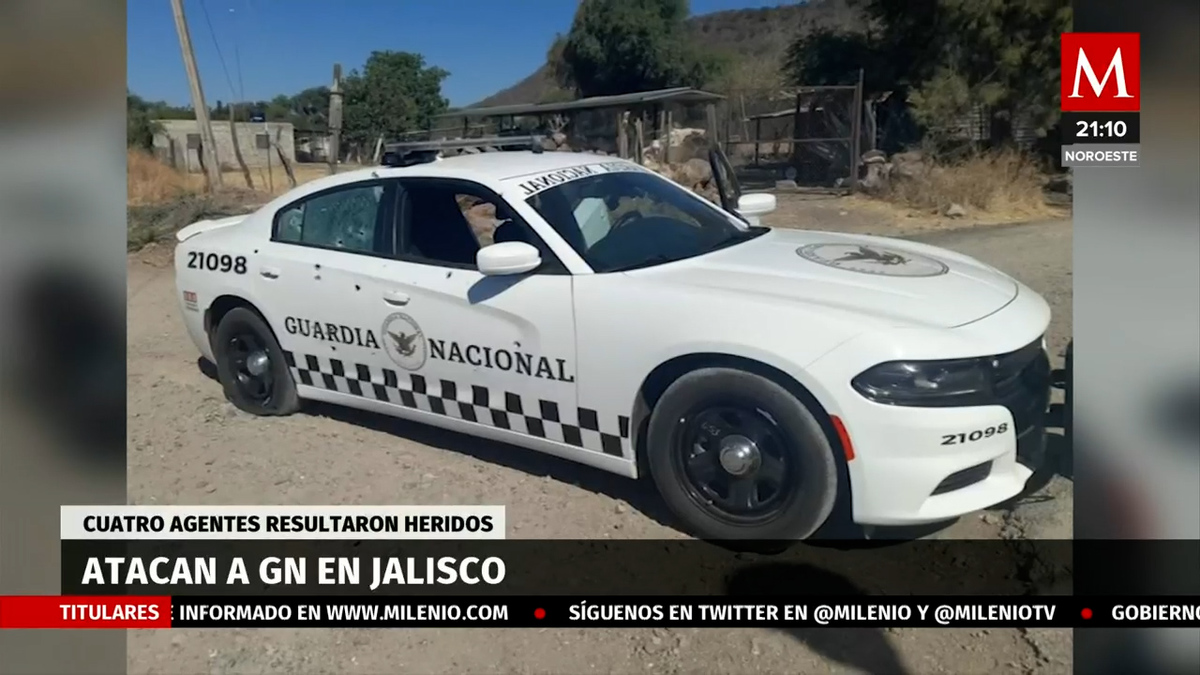 Jalisco. Elemento de Guardia Nacional herido en ataque en Zapotlán
