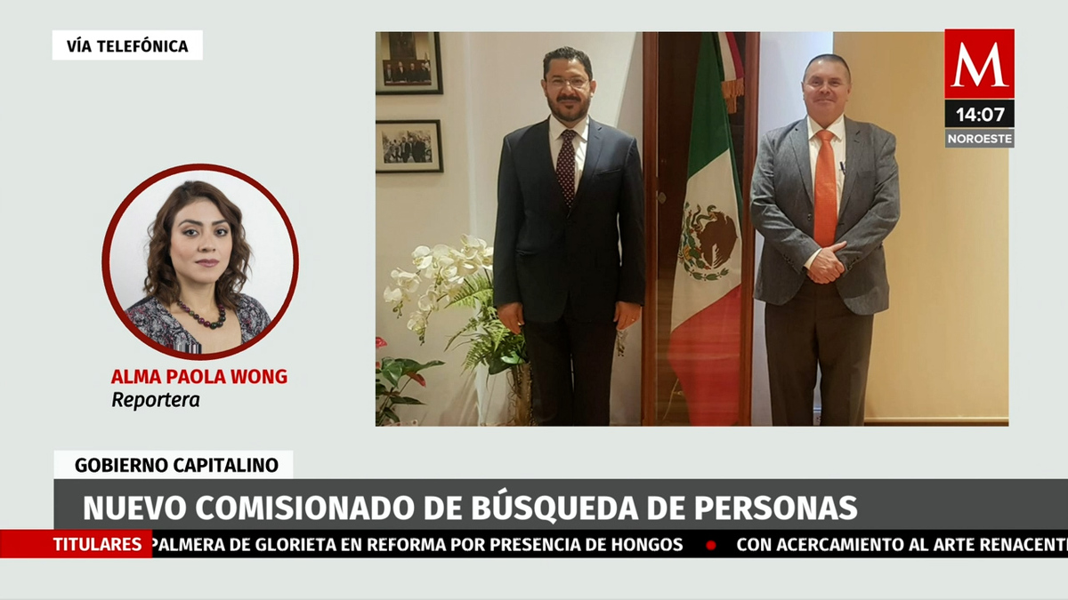 Nuevo comisionado de búsqueda de personas en CDMX